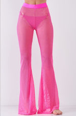 Load image into Gallery viewer, Pink Panther Mesh Swimsuit Cover-up Pant
