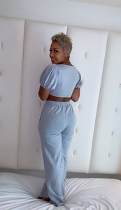 Grey Days Pants Set