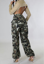 Load image into Gallery viewer, Camouflage Life High-Waisted Pants
