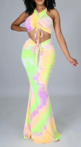 Sorbet Splash Skirt Set