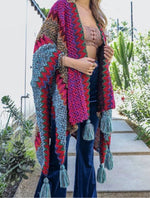 Load image into Gallery viewer, The Denise Wrap Shawl Poncho
