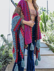 The Denise Wrap Shawl Poncho