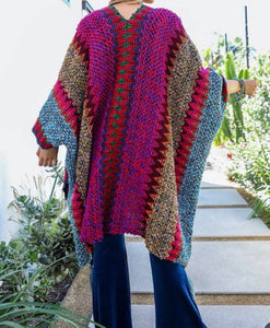 The Denise Wrap Shawl Poncho