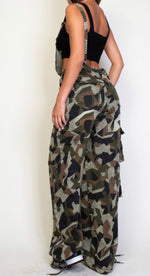 Load image into Gallery viewer, Ciara Camouflage Overalls
